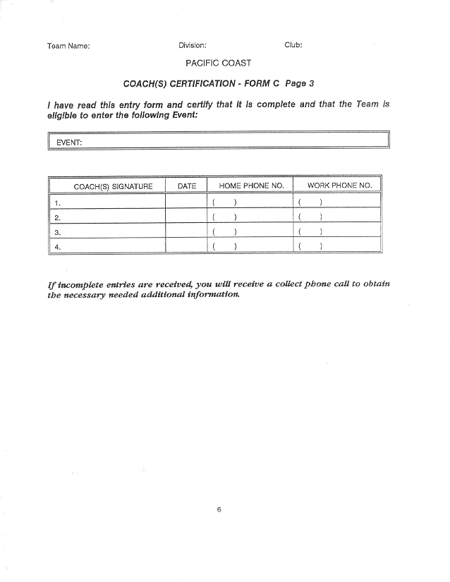 (Team Entry Fom C, Page 3)